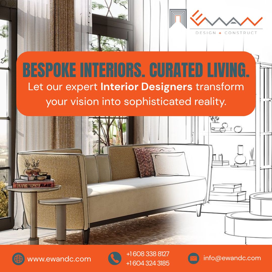  Bespoke Styling by Expert Interior designers - Ewan Design + Construct